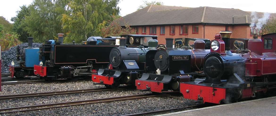 Bure Valley Railway Steam Locomotives Aylsham Norfolk