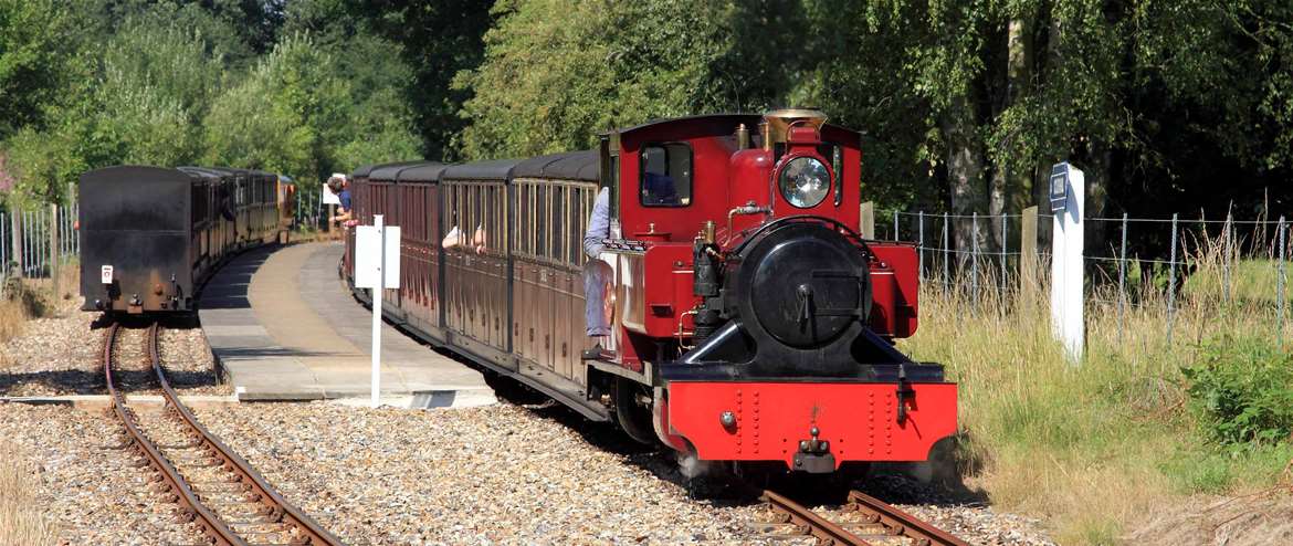 Bure Valley Railway Train Coltishall Norfolk